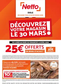 Prévisualisation de Netto - Découvrez votre magasin du magasin Netto formulaire valide 30/03/2026