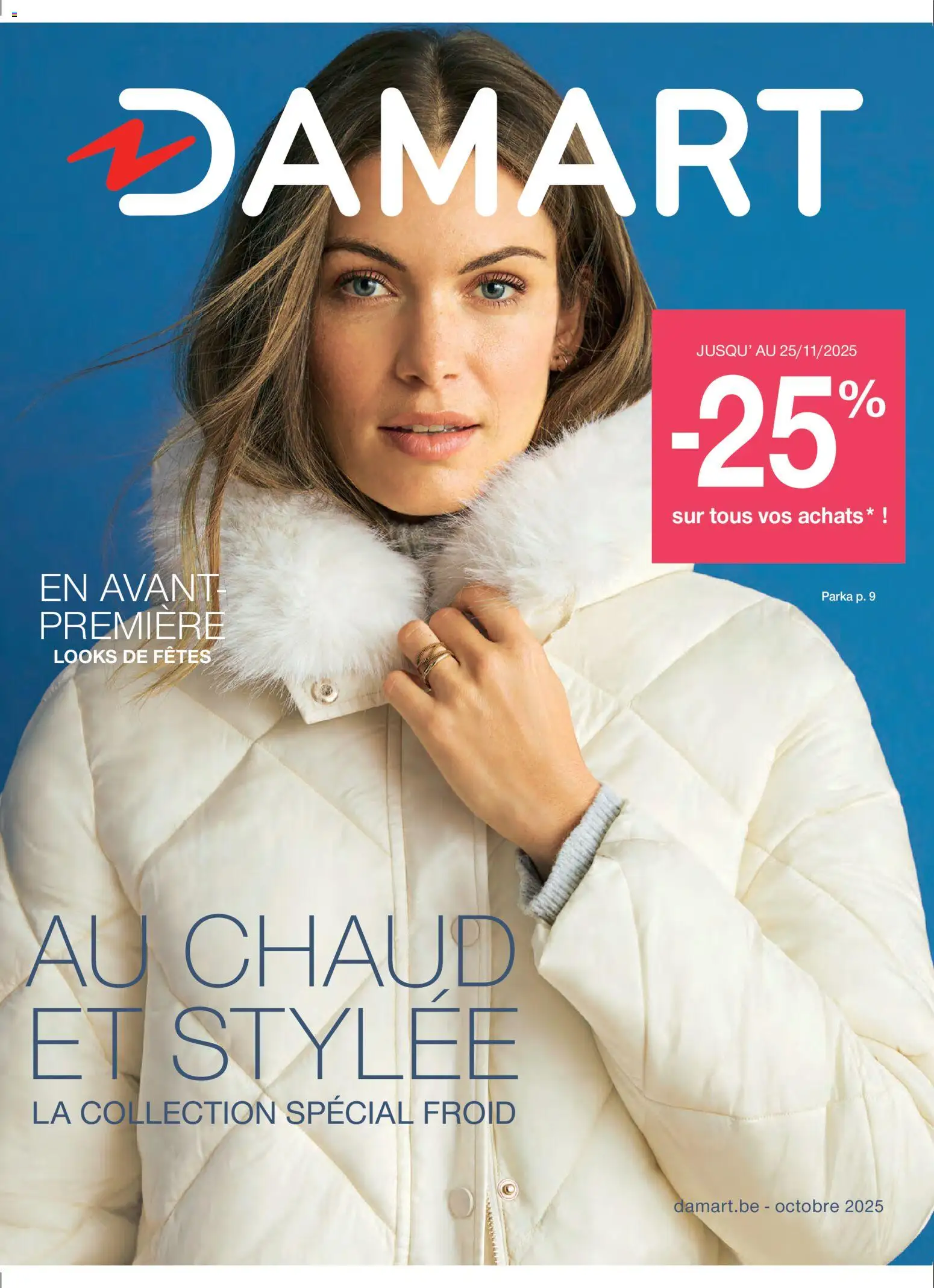 Damart shop Publicité geldig vanaf 26/10/2025 - Paginanummer 1