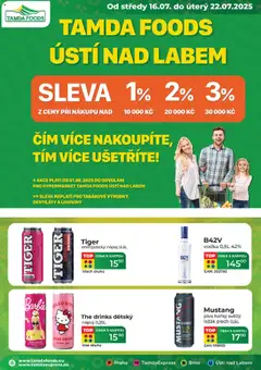 Náhled nabídky: Tamda Foods Leták platný od 16.07.2025
