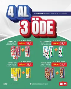 BİM 4 Al 3 Öde 07.11.2025 - Broşürünün önizlemesi