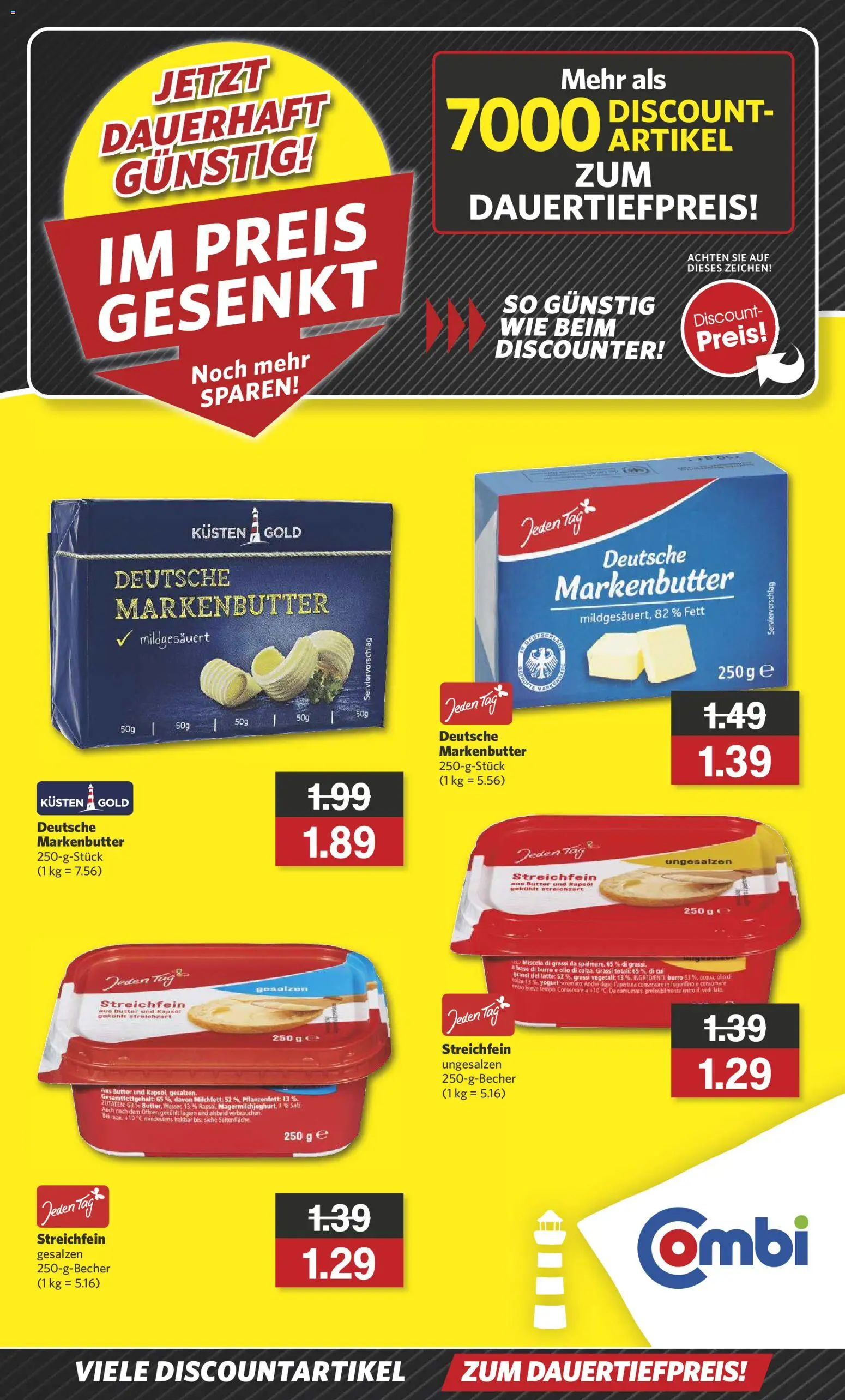 Vorschau von dem Prospekt des Geschäftes Combi, gültig ab dem 29.10.2025