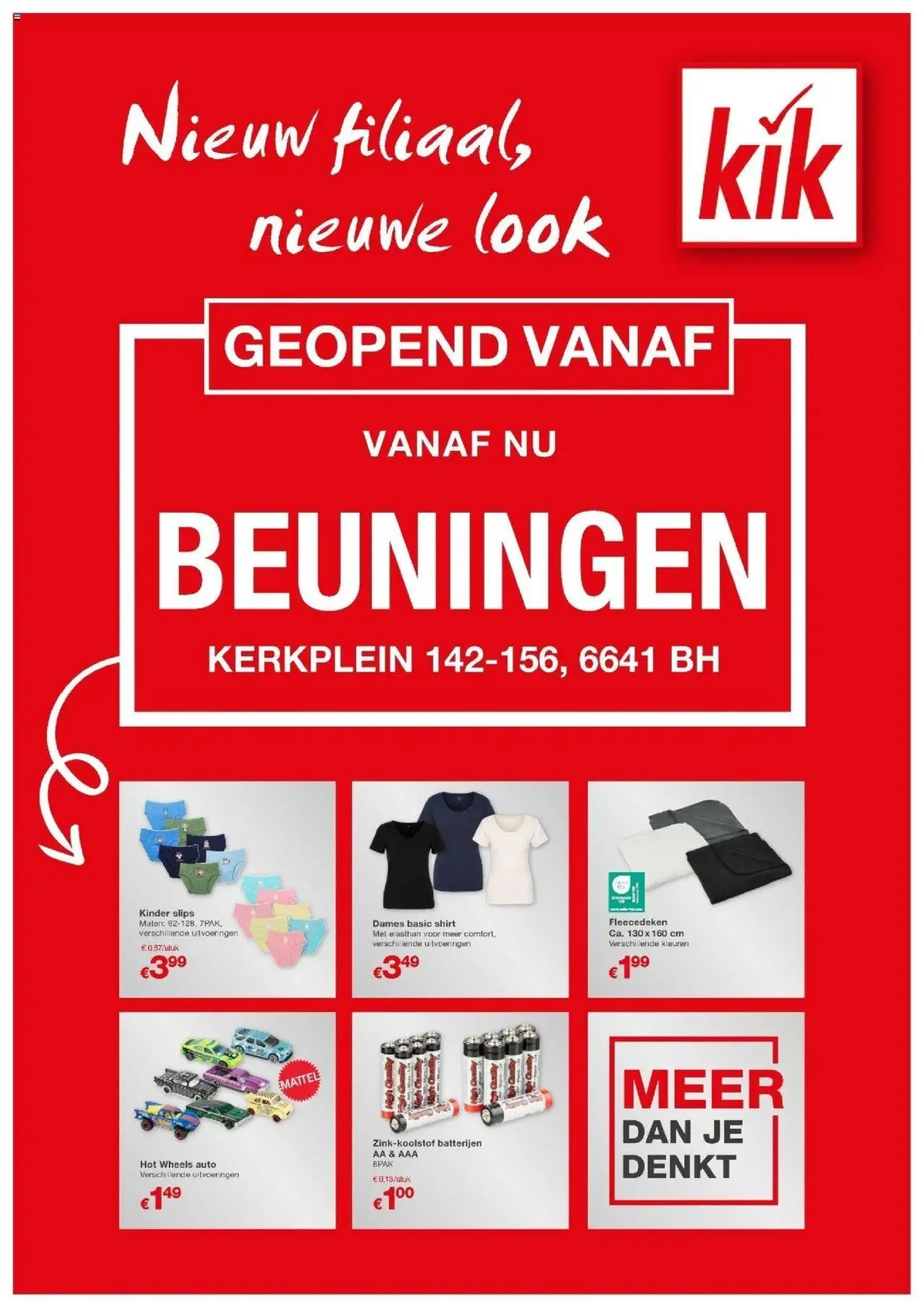 KiK shop KiK folder tot 13.10.2025 geldig vanaf 09-10-2025 - Paginanummer 1