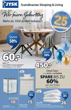 Vorschau der Angebote: JYSK Angebote gültig ab 15.10.2025