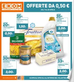 Anteprima dell'opuscolo Ekom volantino dal negozio Ekom valido da 07/04/2026