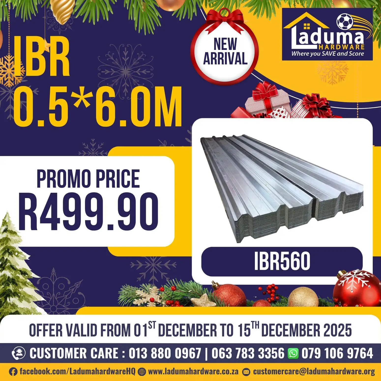 Preview of Laduma Hardware flyer valid from 01/12/2025