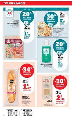 Prévisualisation de Catalogue du magasin Hyper U formulaire valide 21/10/2025 | Page: 4