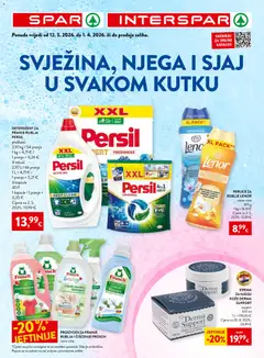 Pregled letka Katalog neprehrana Interspar trgovine Interspar vrijedi od 12.03.2026