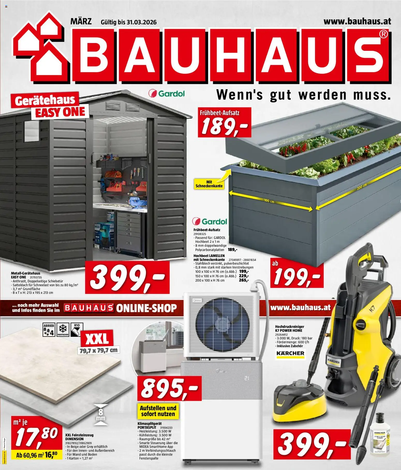 Vorschau der Angebote: Bauhaus Bauhaus Prospekt aktuell gültig ab 09.03.2026