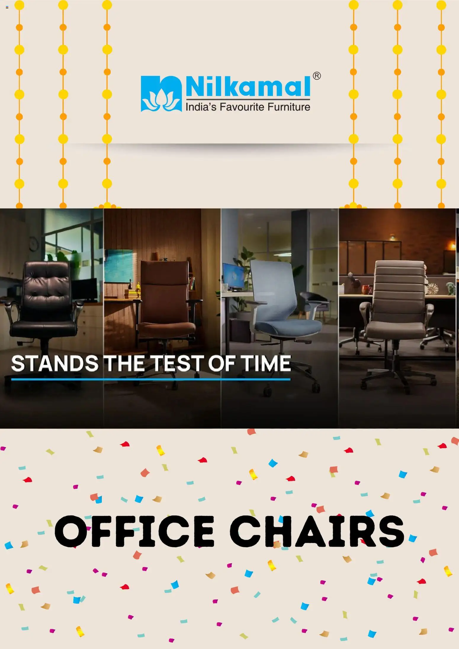 Preview of leaflet Catalogue from store Nilkamal is valid from 06/11/2025