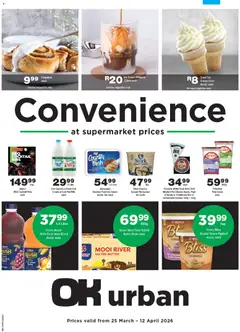 Preview of OK Foods flyer valid from 25/03/2026