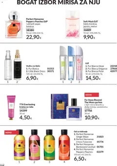 Pregled letka Katalog mesiac/rok trgovine Avon vrijedi od 30.09.2025 | Stranica: 112