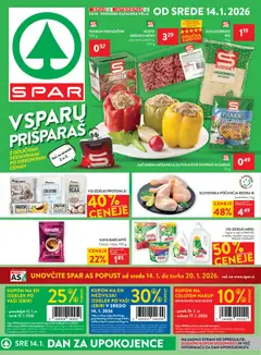Predogled kataloga iz trgovine Spar veljaven od 14.01.2026