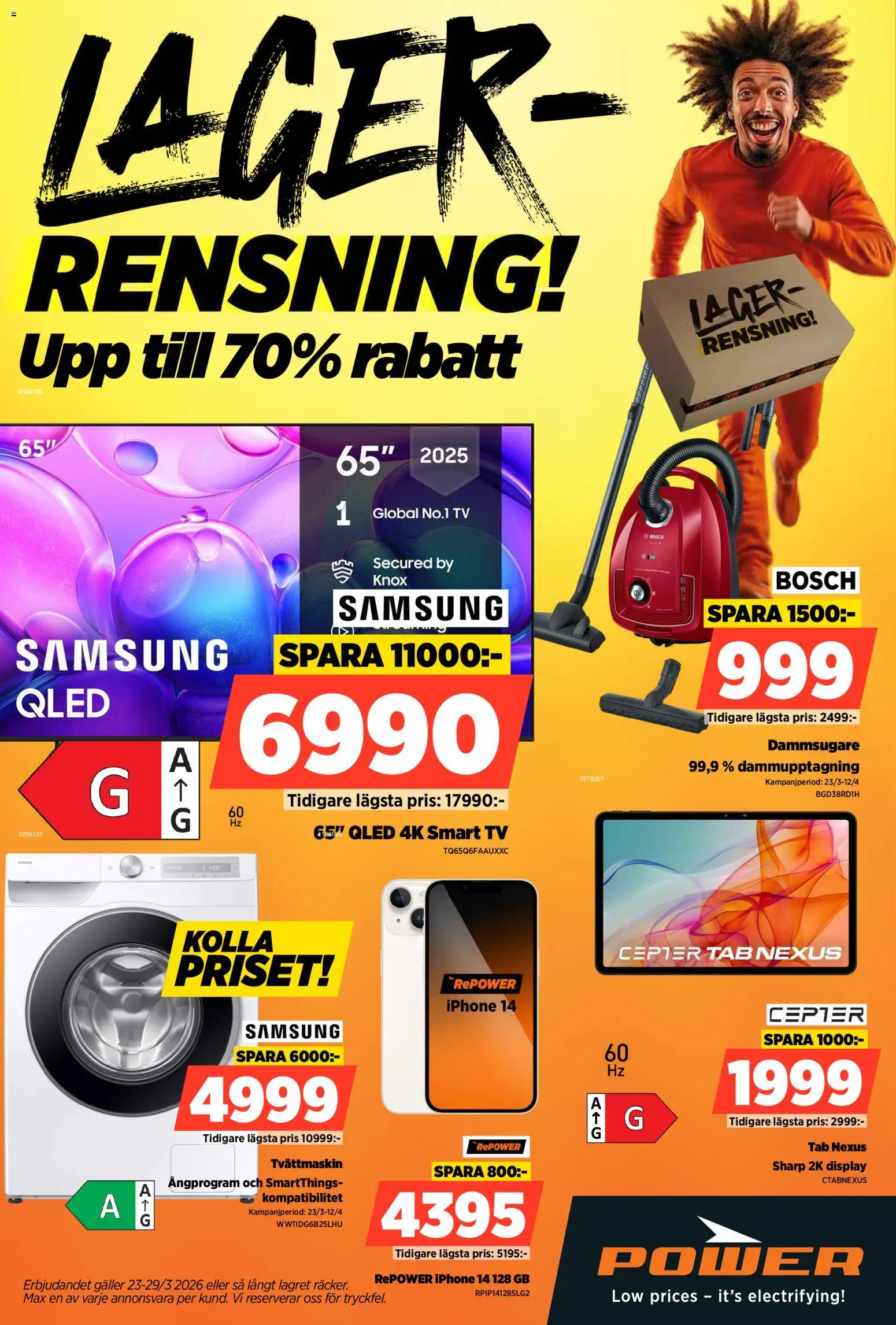 Förhandsgranska reklamblad Power erbjudanden från butik Power gäller från 23/03/2026