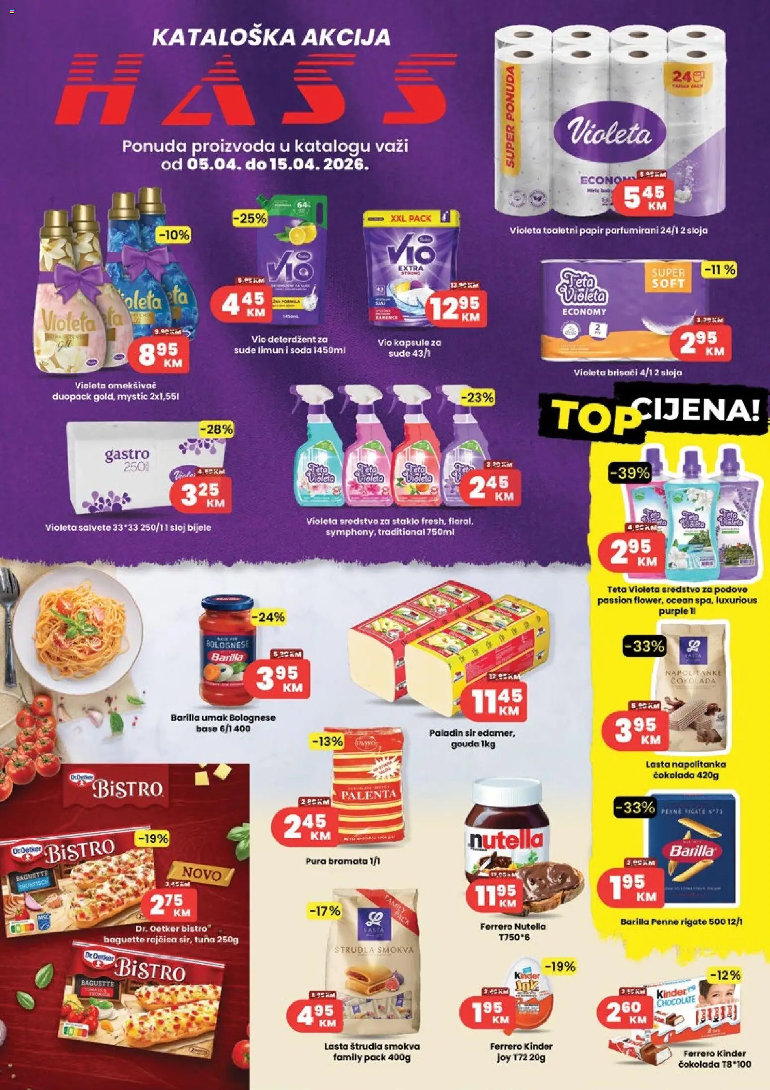 Pregled letka Hass katalog trgovine Hass vrijedi od 05.04.2026