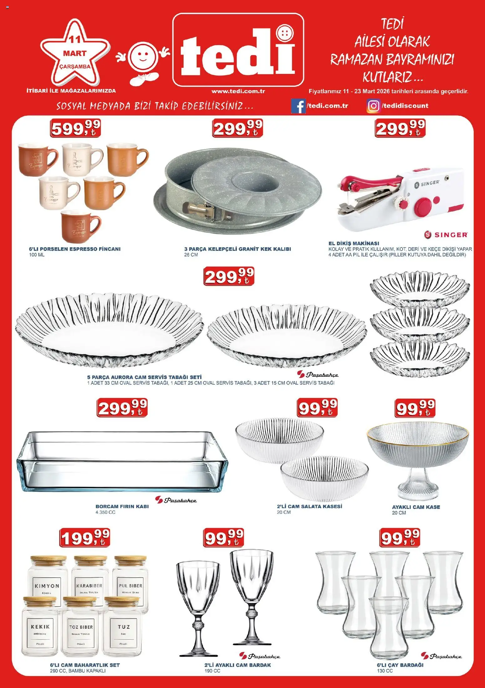 Tedi Tedi Katalog 11.03.2026 - Broşürünün önizlemesi