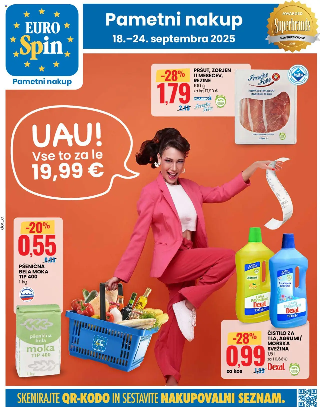 Eurospin Kranj od 18.09.2025 - aktualna ponudba - stran 1