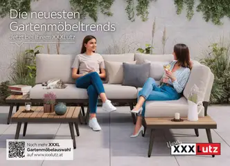 Vorschau der Angebote: XXXLutz Die neuesten Gartenmöbeltrends 2025 gültig ab 10.02.2025