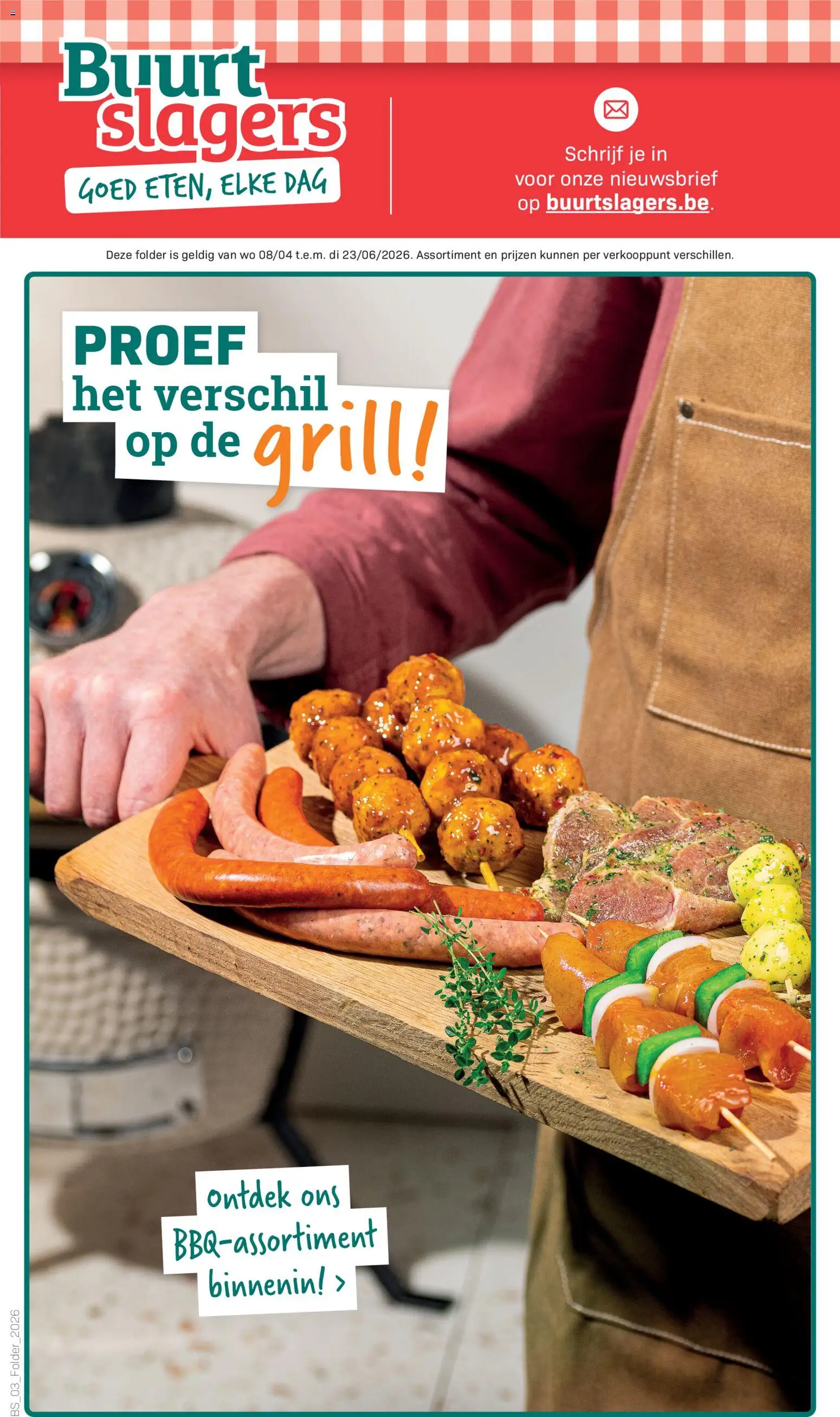 Voorbeeld van Buurtslagers Folder / Publicité van winkel Buurtslagers geldig vanaf 08/04/2026