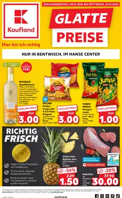 Vorschau von dem Prospekt des Geschäftes Kaufland, gültig ab dem 08.01.2026