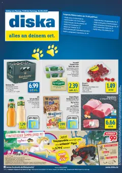 Vorschau von dem Prospekt des Geschäftes Diska, gültig ab dem 11.08.2025