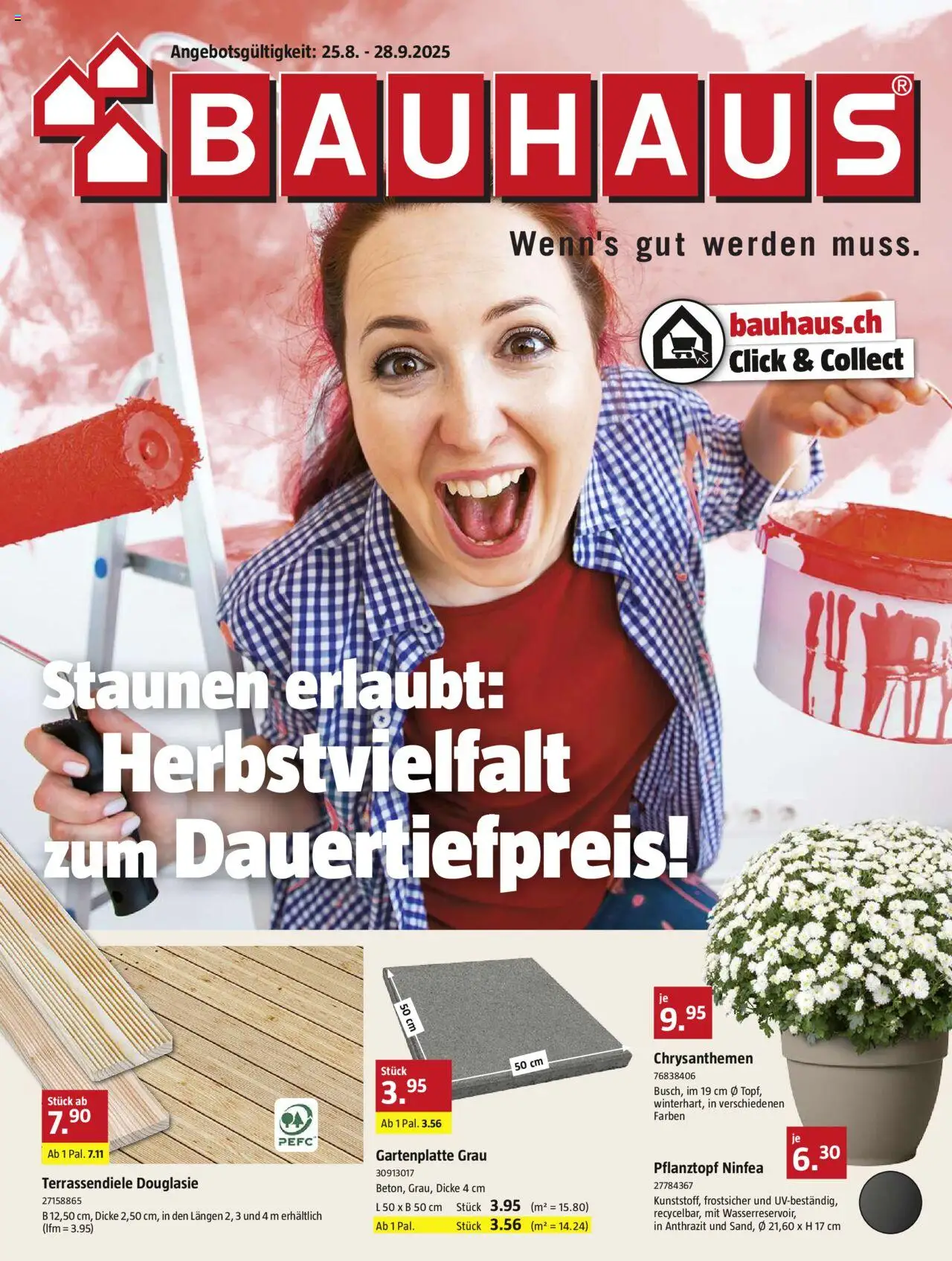 Bauhaus Aktionen ab 25.08.2025 - Seitennummer 1