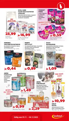 Vorschau von dem Prospekt des Geschäftes zookauf, gültig ab dem 29.11.2025 | Seite: 11