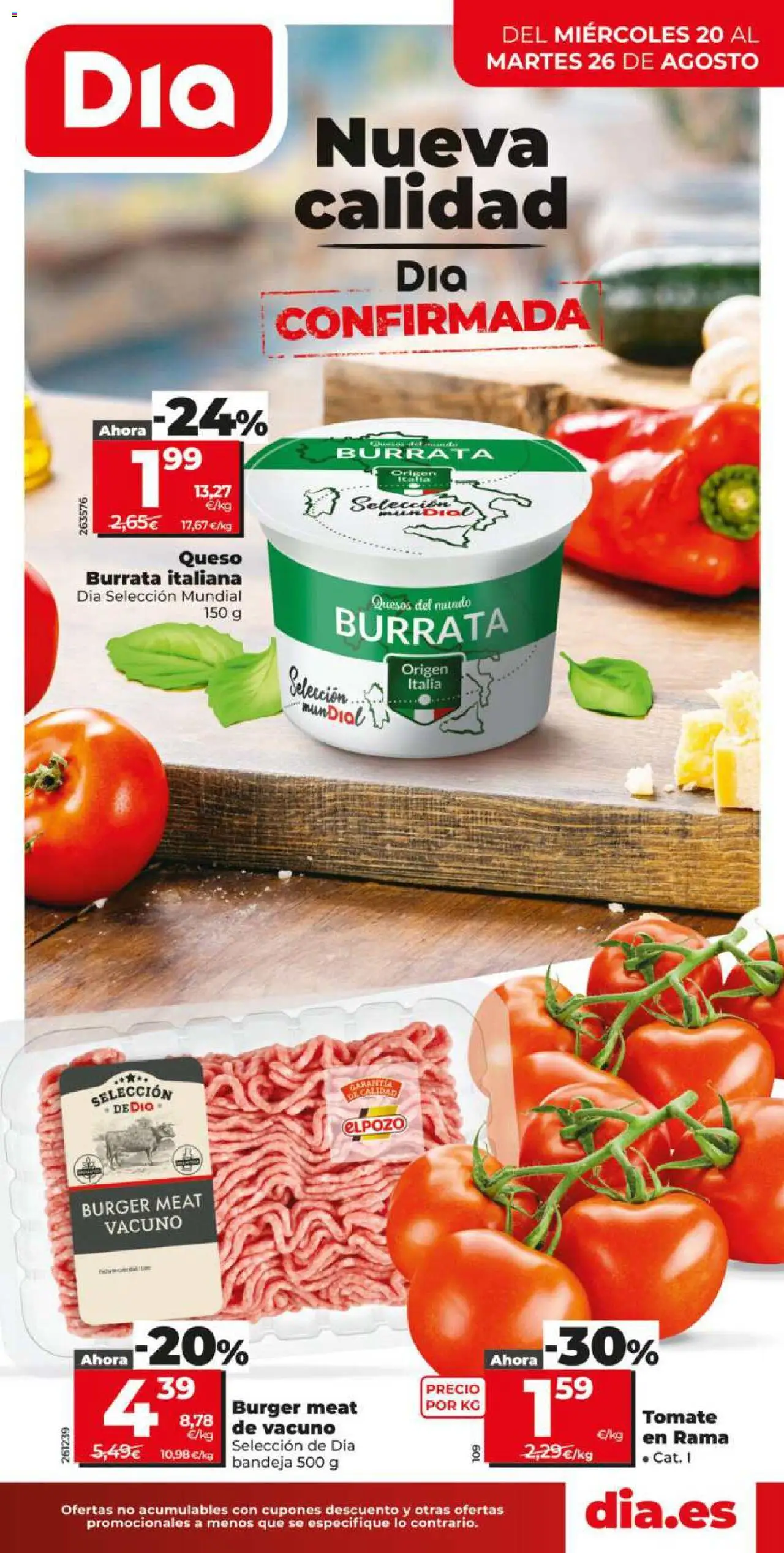 DIA Folleto Market del 20/08/2025 >> Supermercado ofertas, catálogo