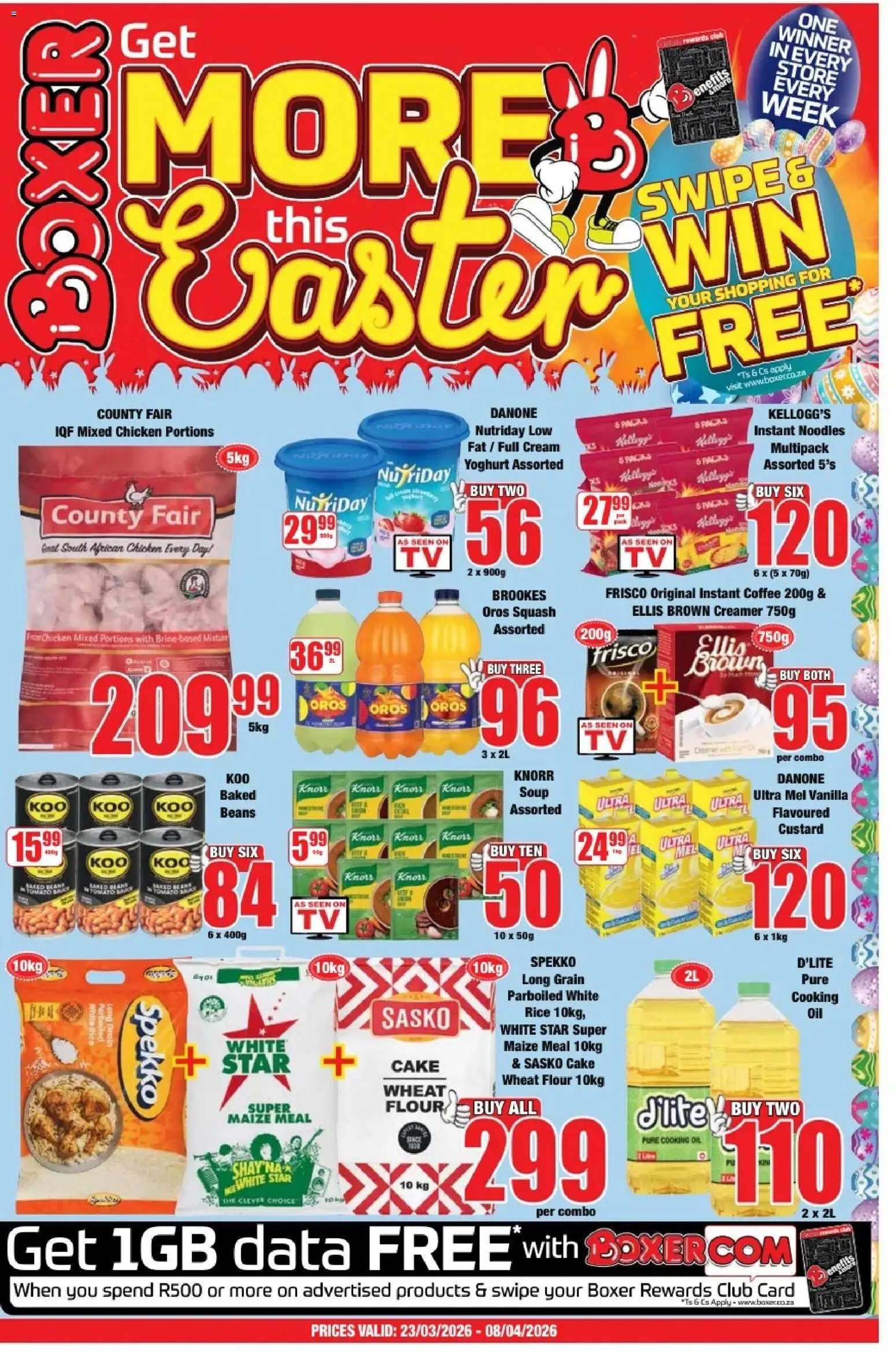 Preview of Boxer flyer valid from 23/03/2026