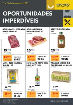 Pré-visualização do folheto da loja Recheio válida a partir de 17/11/2025