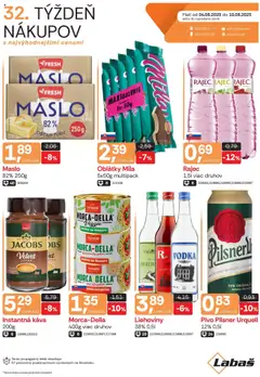 Náhľad Labaš letáku platného od 04.08.2025