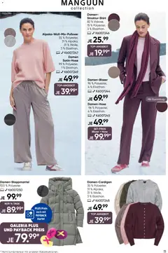 Vorschau von dem Prospekt des Geschäftes Galeria Karstadt Kaufhof, gültig ab dem 13.11.2025 | Seite: 11