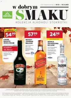 Pogląd gazetki "Oferta alkoholowa" ze sklepu Stokrotka ważnej od 09.10.2025