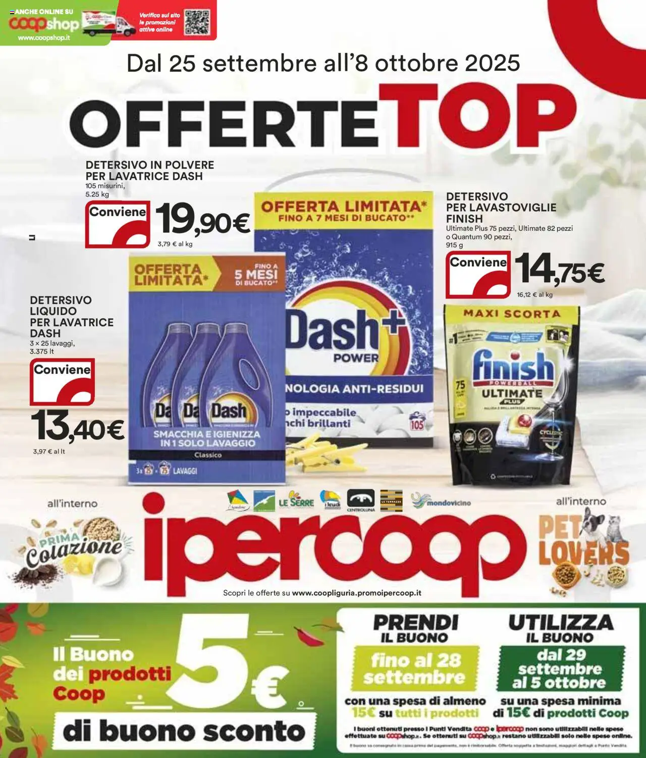 Volantino Ipercoop valido da 25/09/2025 numero di pagina 1