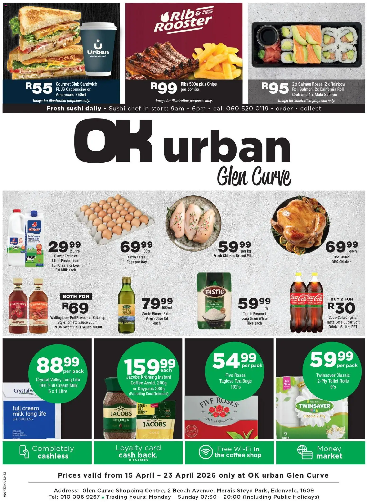 Preview of OK Foods flyer valid from 15/04/2026