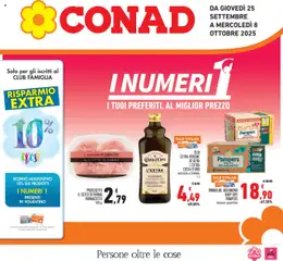 Anteprima dell'opuscolo Volantino Piemonte dal negozio Conad valido da 25/09/2025