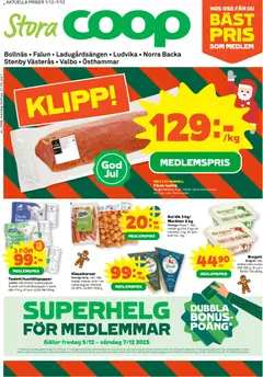 Förhandsgranska reklamblad Bollnäs från butik Stora Coop gäller från 01/12/2025