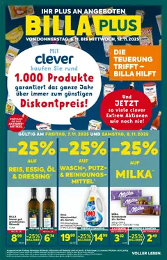 Vorschau der Angebote: Billa Plus Burgenland gültig ab 06.11.2025