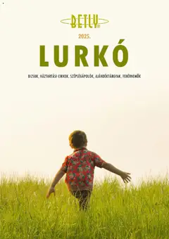 Betly - Lurko megtekintése, amely érvényes 2025.05.10.-től