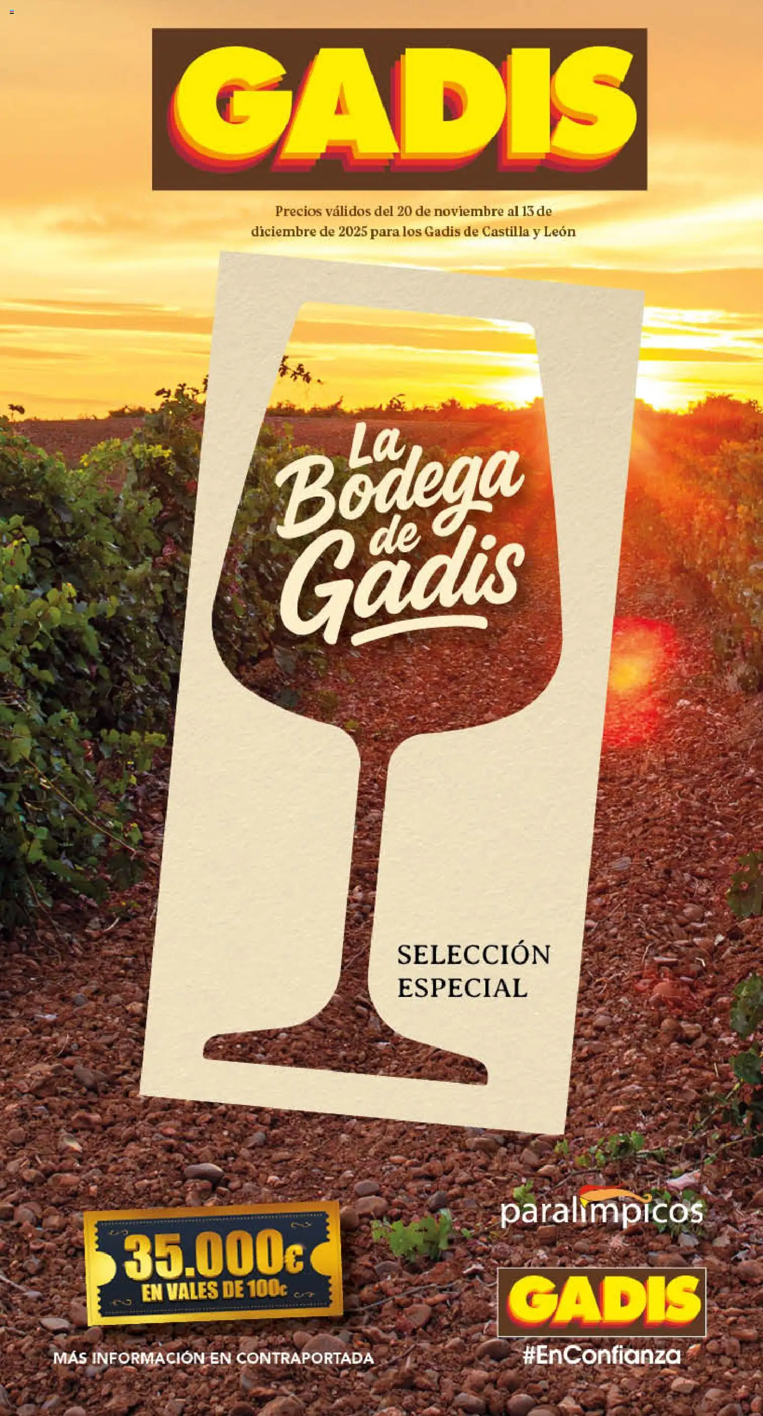 Vista previa del folleto de la tienda Gadis válido desde el 20/11/2025 