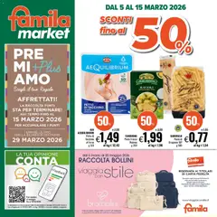 Anteprima dell'opuscolo Famila volantino Market dal negozio Famila valido da 05/03/2026