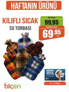 Biçen Market Haftanın Ürünü 21.10.2025 - Broşürünün önizlemesi