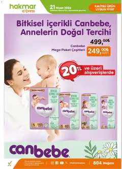 Hakmar Express Hakmar Express İndirim 21.04.2026 - Broşürünün önizlemesi