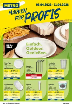 Vorschau von dem Prospekt des Geschäftes Metro, gültig ab dem 06.04.2026