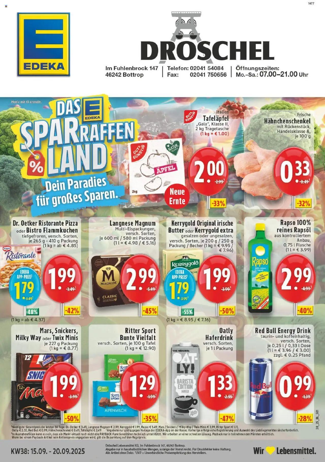 EDEKA Prospekt ab 14.09.2025 - Prospekt Bottrop Online