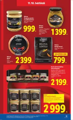 Lidl - Akciós újság Lidl megtekintése, amely érvényes 2025.11.06.-től | Oldal: 49