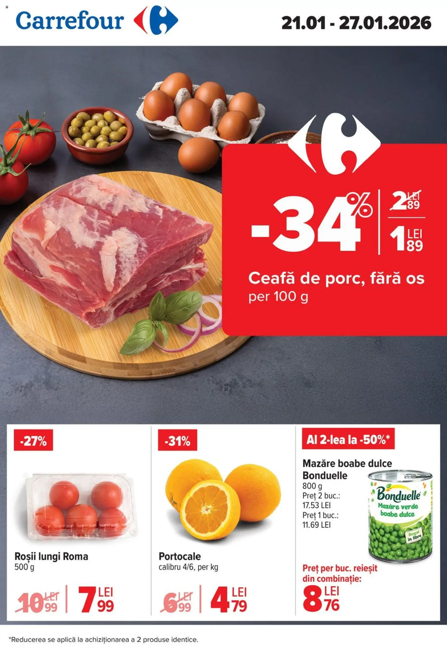 Previzualizarea de cataloage: Carrefour Catalog nou valabil de la 21.01.2026