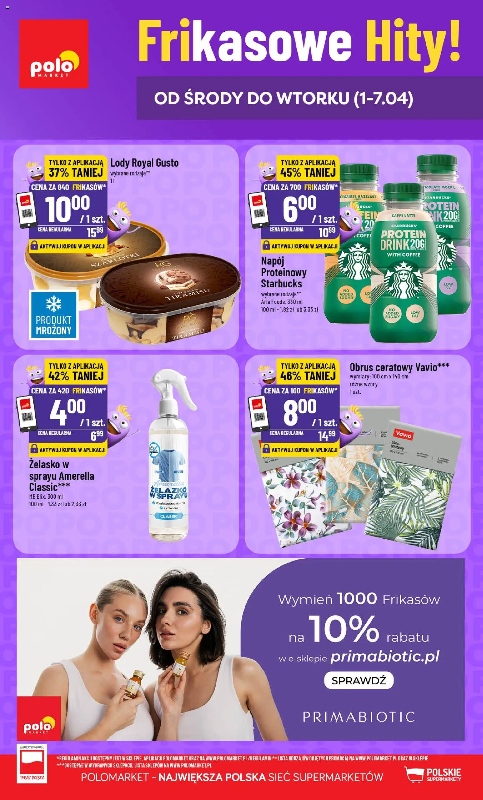Pogląd gazetki "POLOmarket gazetka - Frikasowe Hity" ze sklepu POLOmarket ważnej od 01.04.2026