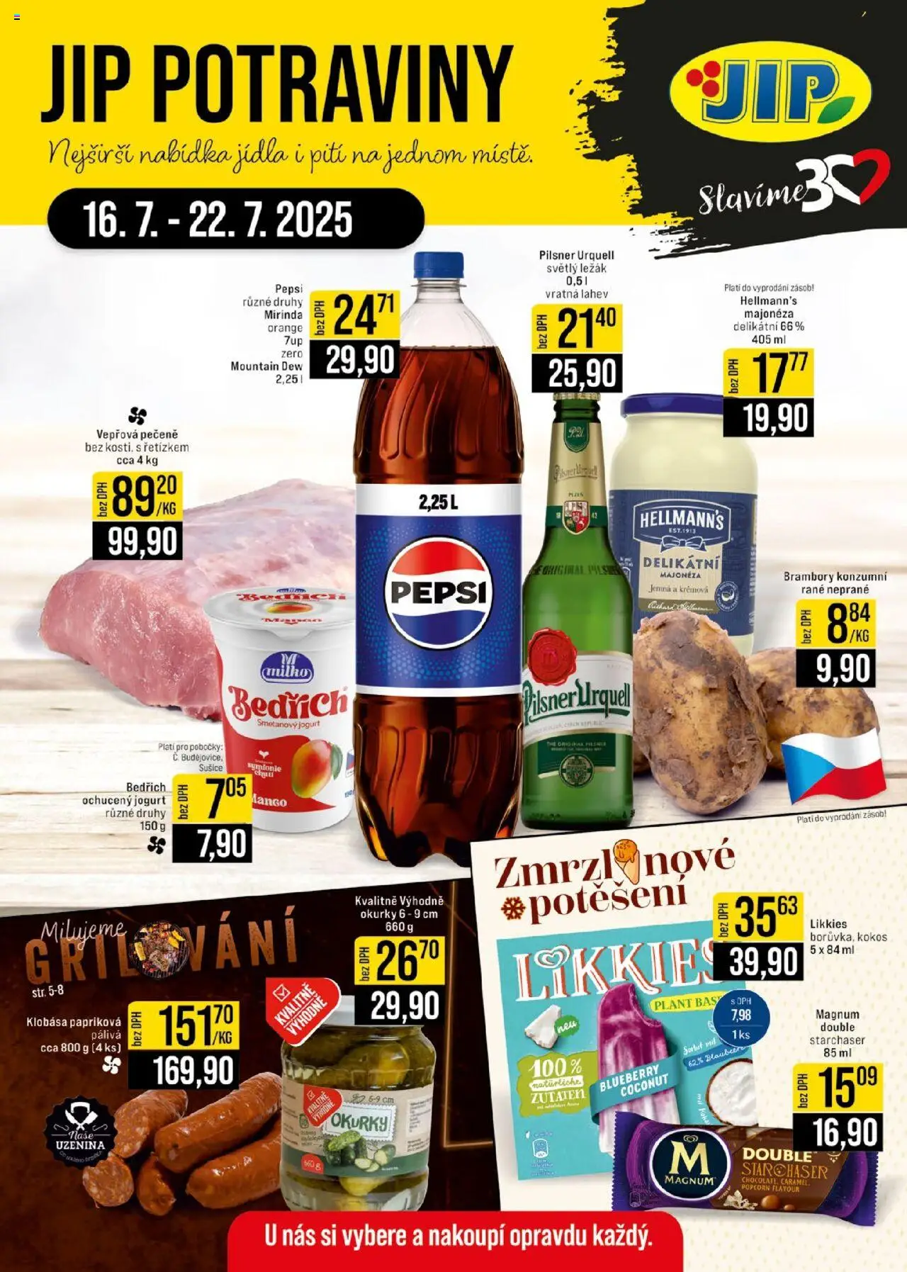  Jip Leták - Ostatní prodejny (16.07.2025 - 22.07.2025)