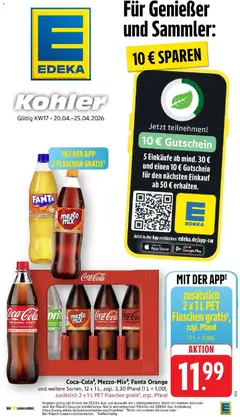 Vorschau von dem Prospekt des Geschäftes Edeka, gültig ab dem 19.04.2026