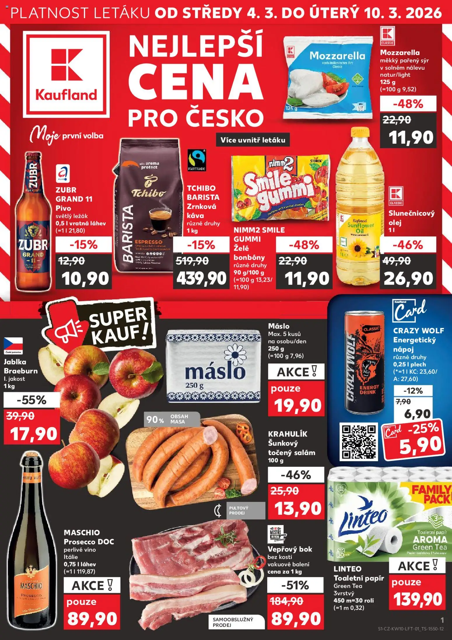 Náhled nabídky: Kaufland Kaufland leták platný od 04.03.2026